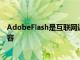 AdobeFlash是互联网近25年生命中的大部分时间的主要内容