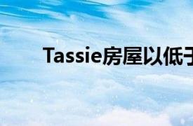 Tassie房屋以低于20000的低价出售