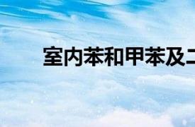 室内苯和甲苯及二甲苯的来源及危害