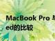 MacBook Pro 与 Razer Blade 15 Advanced的比较