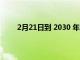 2月21日到 2030 年Apple 的收入将达到 1T 美元