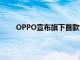 OPPO宣布旗下首款智能电视将于10月份正式发布