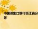 中国进出口银行浙江省分行被罚165万，因贷款“三查”不审慎等