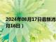 2024年08月17日最新消息：上海华通白银今日价格（2024年8月16日）