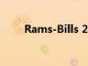 Rams-Bills 2022 NFL 赛季揭幕战