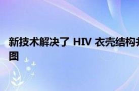 新技术解决了 HIV 衣壳结构并可能成为衣壳靶向抗病毒药物的蓝图