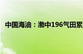 中国海油：渤中196气田累计生产天然气超过10亿立方米