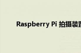 Raspberry Pi 拍摄装置创造和推文生活的小插曲