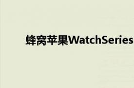 蜂窝苹果WatchSeries5在亚马逊跌至历史最低点