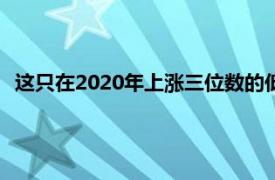 这只在2020年上涨三位数的低价零售股仍然有更多的表现空间