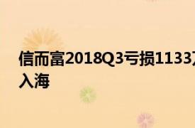 信而富2018Q3亏损1133万美元2000万美元回购计划泥牛入海