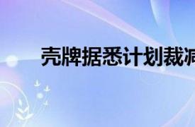 壳牌据悉计划裁减20%油气勘探人员