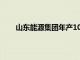 山东能源集团年产10万吨纳米碳酸钙项目正式开工