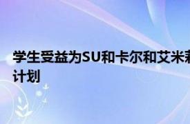 学生受益为SU和卡尔和艾米莉富克斯基金会推出新的校长助学金计划