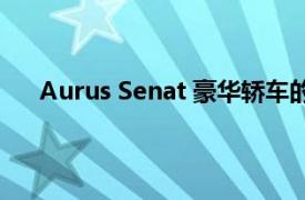 Aurus Senat 豪华轿车的安全功能已在互联网上解密