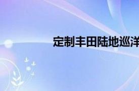 定制丰田陆地巡洋舰将征服城市丛林等