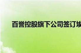 百誉控股旗下公司签订埃及充换电站建设及运营项目