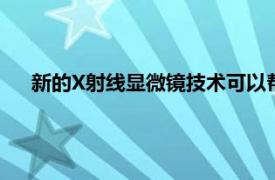 新的X射线显微镜技术可以帮助加速绘制神经回路图的工作