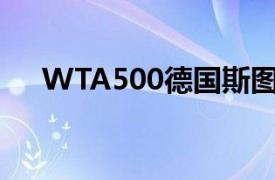 WTA500德国斯图加特站比赛继续进行