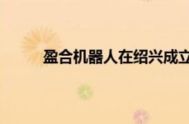 盈合机器人在绍兴成立新公司，注册资本200万