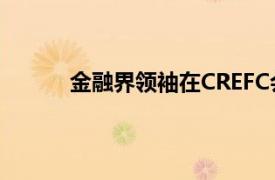 金融界领袖在CREFC会议上描绘了美好的画面