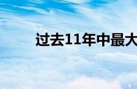 过去11年中最大的超级碗广告客户