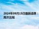 2024年09月15日最新消息：现货白银震荡上行 美联储更大幅度降息猜测再次出现