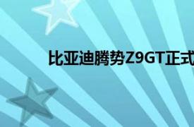 比亚迪腾势Z9GT正式上市，限时售33.48万起