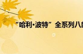 “哈利·波特”全系列八部影片将于10月11日起重映