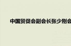 中国贸促会副会长张少刚会见美国特斯拉公司副总裁陶琳