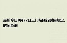 最新今日9月22日三门峡限行时间规定、外地车限行吗、今天限行尾号限行限号最新规定时间查询