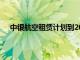 中银航空租赁计划到2030年将机队规模扩大到1000架