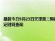 最新今日9月23日天津周二限行尾号、限行时间几点到几点限行限号最新规定时间查询