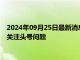 2024年09月25日最新消息：白银期货双双上涨 美国经济是选民关注头号问题