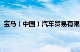 宝马（中国）汽车贸易有限公司召回部分R1300GS摩托车