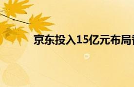 京东投入15亿元布局香港市场，长期上不封顶