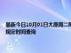 最新今日10月01日太原周二限行尾号、限行时间几点到几点限行限号最新规定时间查询