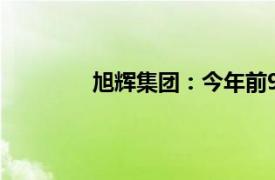 旭辉集团：今年前9月交付近4.1万套新房