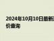 2024年10月10日最新消息：2024年10月10日今日白银报价查询