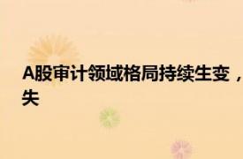 A股审计领域格局持续生变，普华永道超六成上市公司客户已流失