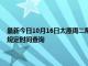 最新今日10月16日太原周二限行尾号、限行时间几点到几点限行限号最新规定时间查询