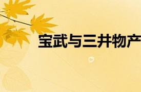 宝武与三井物产续签综合合作协议