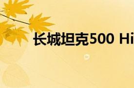 长城坦克500 Hi4T黑武士开启下订