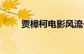 贾樟柯电影风流一代定档11月22日