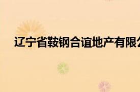 辽宁省鞍钢合谊地产有限公司原董事刘力辉被提起公诉