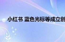 小红书 蓝色光标等成立创投合伙企业，出资额3400万