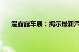 湿露露车展：揭示最新汽车技术，展示豪华座驾风采